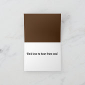 Gnu、バッファローおもしろいマンガ動物プンとは カード (内部)