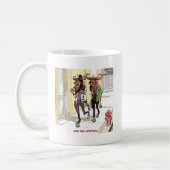 Gnu Ageヒップスターおもしろい コーヒーマグカップ (左)