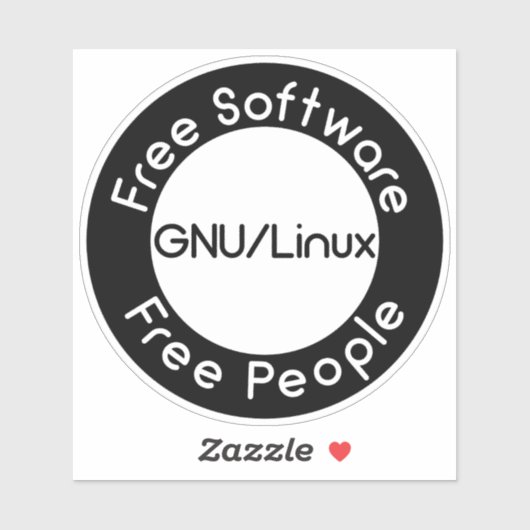 GNU/Linux シール (シート)
