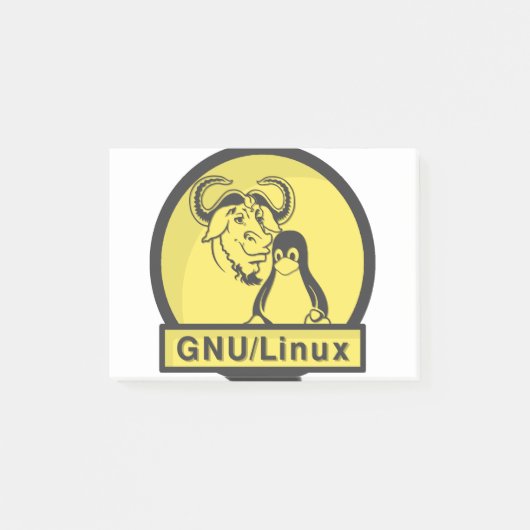GNU/Linux ポストイット (正面)