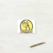 GNU/Linux ポストイット (デスク上)
