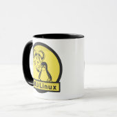 GNU/Linux -マグ マグカップ (正面左)