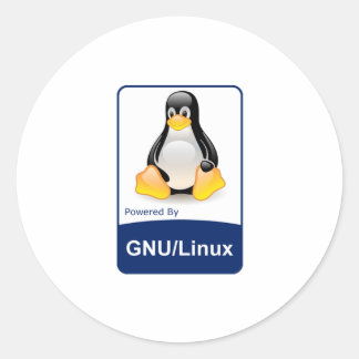 GNU/Linux ラウンドシール
