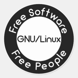 GNU/Linux ラウンドシール