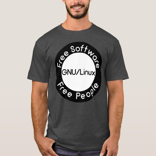 GNU/Linux Tシャツ (正面)