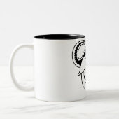 GNU Mug ツートーンマグカップ (左)