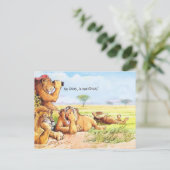 gnusなし ポストカード (スタンド正面)