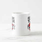 goあなたのお母さんに尋ねます コーヒーマグカップ (中央)