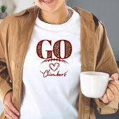 GoクライマーフットボールTシャツ Tシャツ