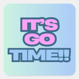 GOタイムだ スクエアシール