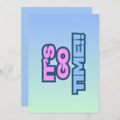 GOタイムだ 招待状 (正面/裏面)