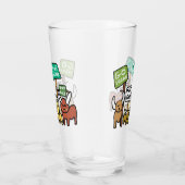 Goビーガン タンブラーグラス (右)