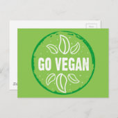 Goビーガン ポストカード (正面/裏面)