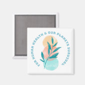 Goビーガン マグネット (正面/裏面)