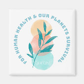 Goビーガン マグネット (正面)