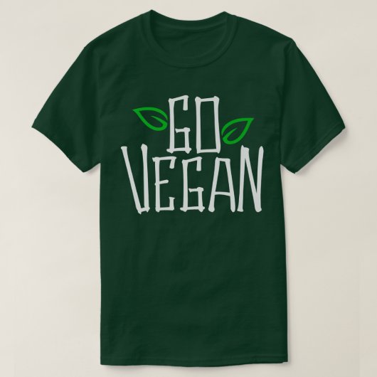 Goビーガン Tシャツ (デザイン正面)