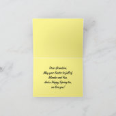 Go孫イースターバニーとワゴンカード シーズンカード (内部)