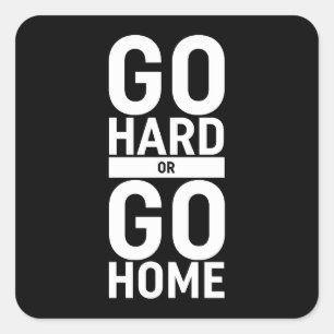 Go懸命またはGo Home スクエアシール