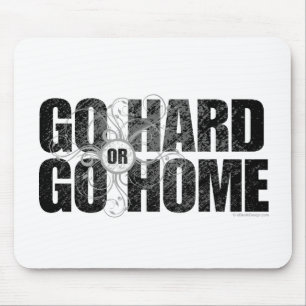 Go懸命またはGo Home マウスパッド