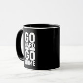 Go懸命またはGo Home マグカップ (正面左)