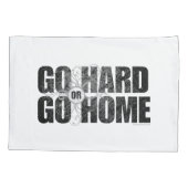 Go懸命またはGo Home 枕カバー (裏面)