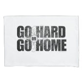 Go懸命またはGo Home 枕カバー (正面)