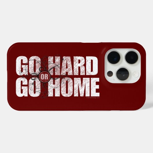 Go懸命またはGo Home Case-Mate iPhoneケース (裏面 (横))