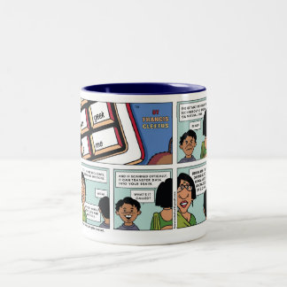 go本を得ます! ツートーンマグカップ