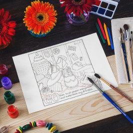 Go聖なる書物、 経典カラーリングポストカード