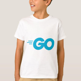 Go言語ロゴ (Goプログラミング言語) Tシャツ