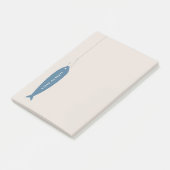 Go魚釣りポストイットメモ帳 – Cobalt ポストイット (アングル)