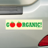 Go オーガニック Pro Organicsアンチ農薬とGMO バンパーステッカー (車上)