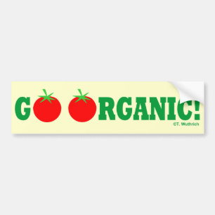 Go オーガニック Pro Organicsアンチ農薬とGMO バンパーステッカー