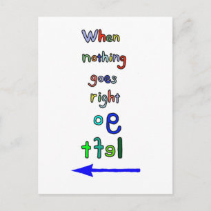Go 離れ InspirationおもしろいタイポグラフィArt Postages ポストカード