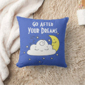 Go After Your Dreams装飾用クッション クッション (ブランケット)