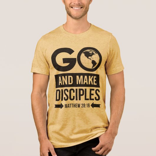 Go And Make Disciples トライブレンドＴシャツ (正面)