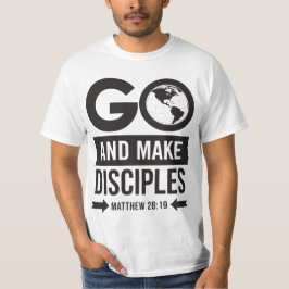 Go And Make Disciples Tシャツ