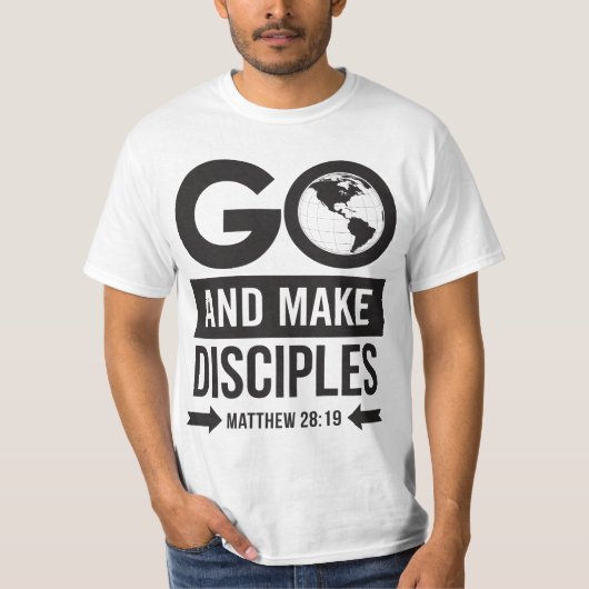 Go And Make Disciples Tシャツ (正面)