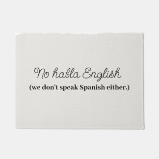 Go away funny doormat  ドアマット