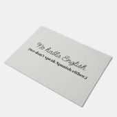 Go away funny doormat  ドアマット (アングル)