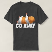 Go Away Guinea Pig  Tシャツ (デザイン正面)