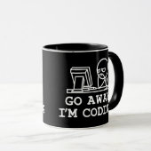 Go Away IM Coding マグカップ (正面右)