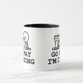 Go Away IM Coding マグカップ (中央)