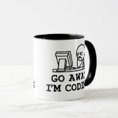 Go Away IM Coding マグカップ (正面右)