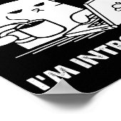 Go Away I'm Introverting  ポスター (角)