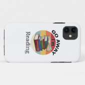Go Away I'm Reading Funny Book Reader Bookworm Case-Mate iPhoneケース (裏面(横))