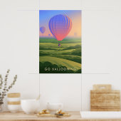 Go Ballooning Travel Poster ポスター (キッチン)