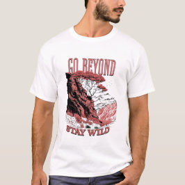 Go Beyond StayワイルドTシャツ Tシャツ