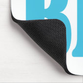 Go Big Motivational Quote マウスパッド (コーナー)