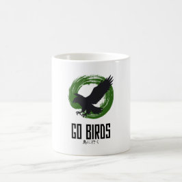 Go Birds 和風コーヒーマグ コーヒーマグカップ